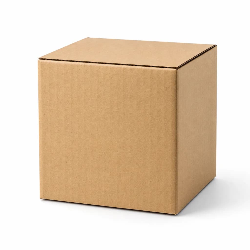Corrugated Shipping Box (5 x 5 x 5 in)